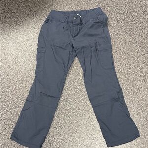 Duluth Trading Co Dark Blue Straight Leg Pants